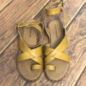 Lucky Brand Farran Sandal - Caramel 8.5